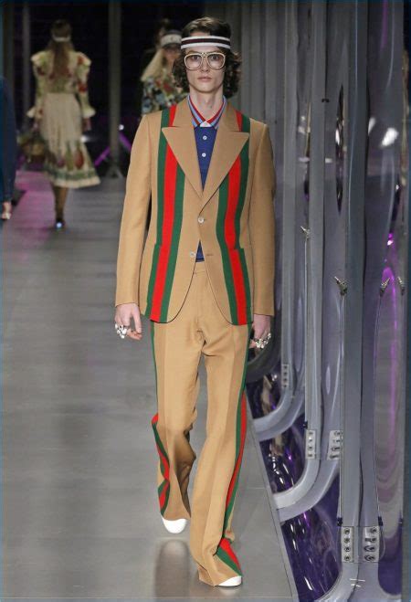 gucci 2017 men show|gucci recent fashion show.